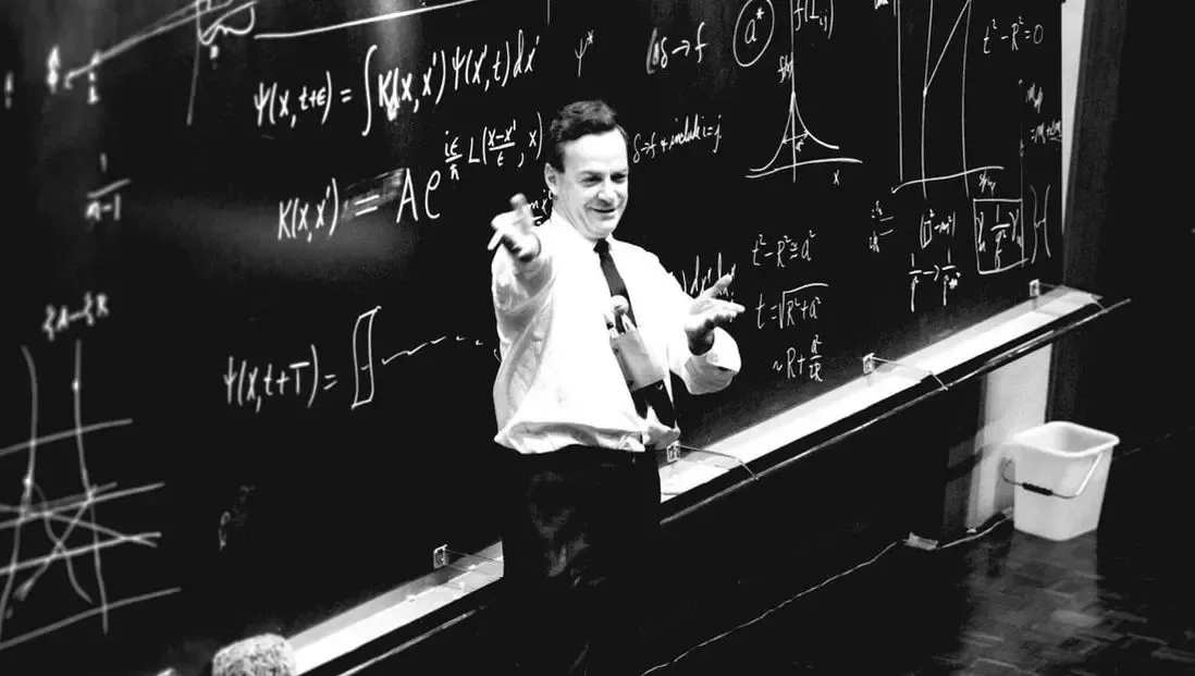 Professor Richard P. Feynman, Nobel laureate in Physics.