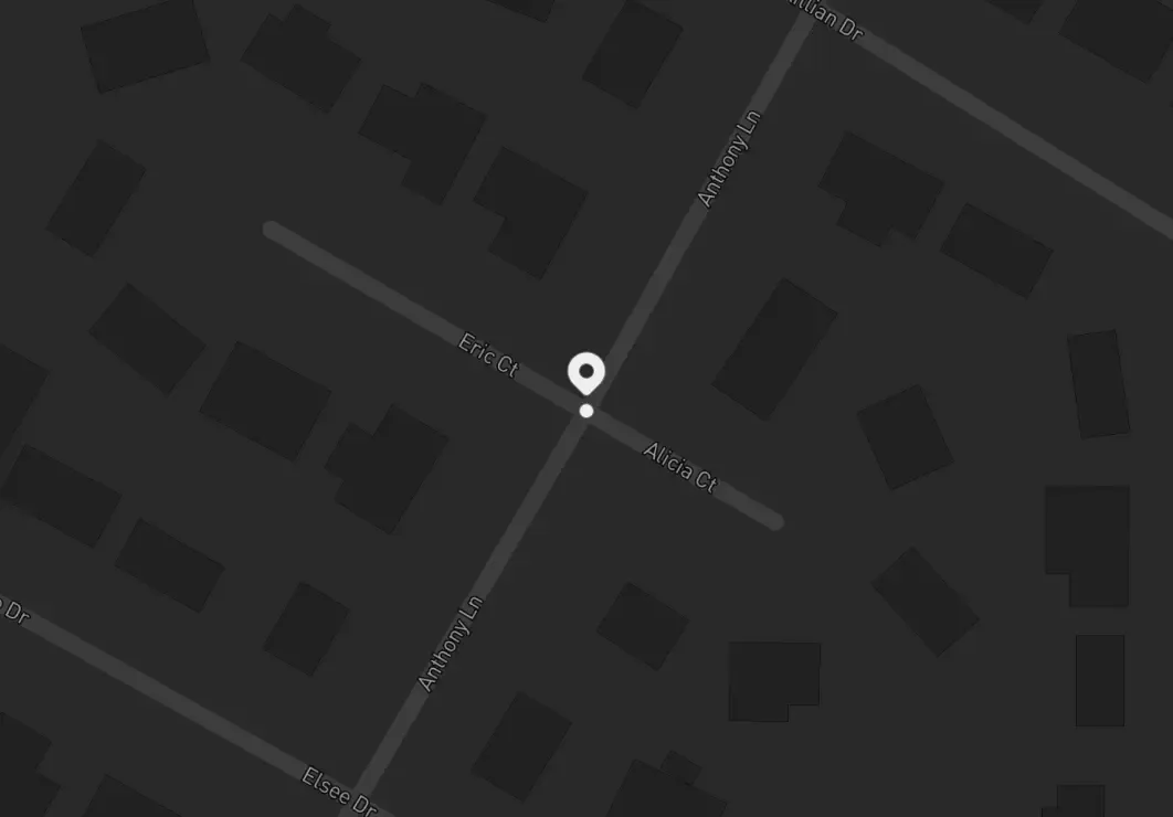 Figure A: Example location in the middle of the street.