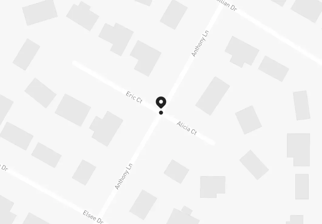Figure A: Example location in the middle of the street.